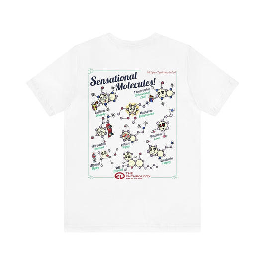 Speedy Caffeine Jersey Short Sleeve Tee: Sensational Molecules Collection