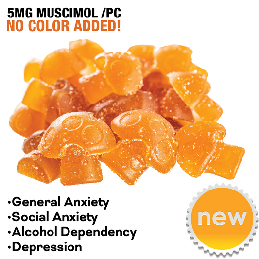 Magic Myc's Relaxing Amanita Gummies - Calm, Sleep, Recover.